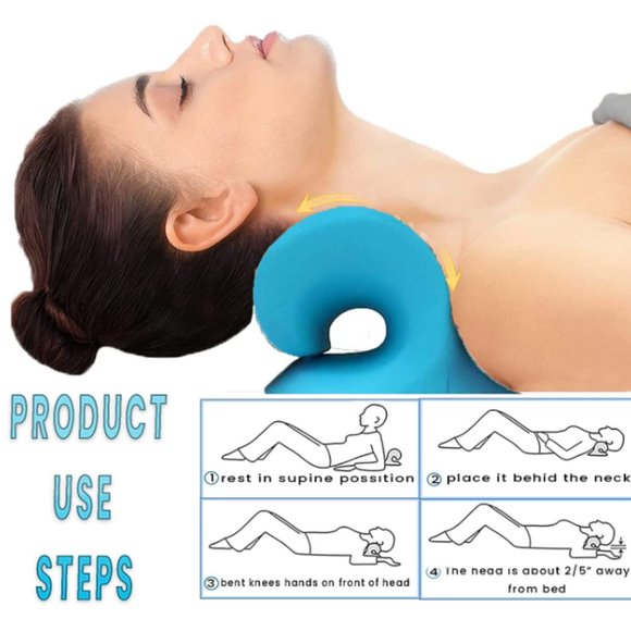 Neck and Shoulder Relaxer for TMJ Pain Relief and Cervical Traction Device for S - Picture 5 of 13